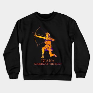 Goddess of the hunt - Diana Crewneck Sweatshirt